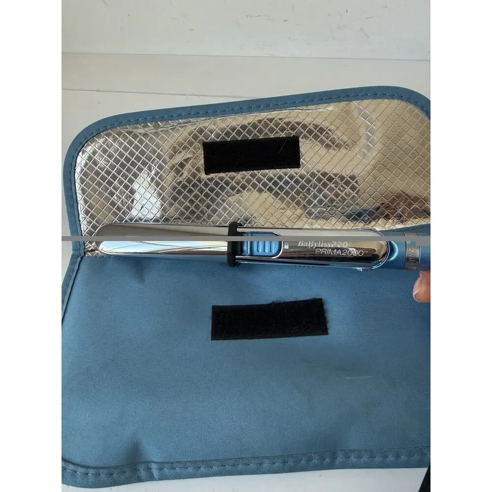 BaByliss PRO Nano Titanium Prima2000 3/4 Mini Flat Iron Hair Straightener TESTED